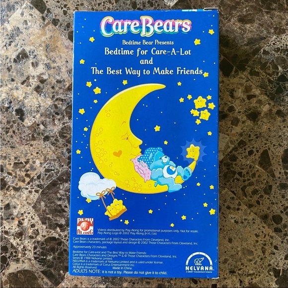 Care Bears VHS Tape - Picture 2 of 2